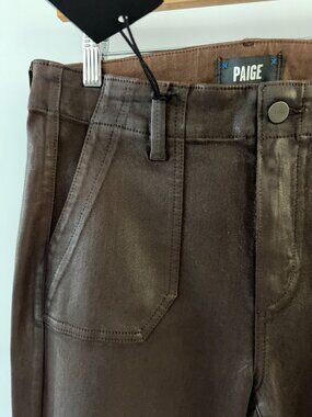 PAIGE Mayslie Jogger Chicory Luxe Coated Sz. 30